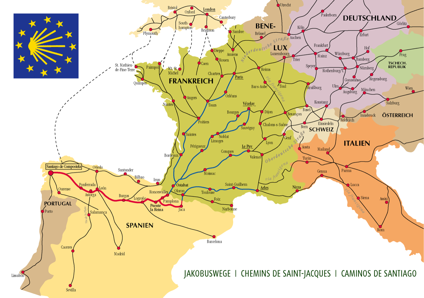 El Camino de Santiago por León